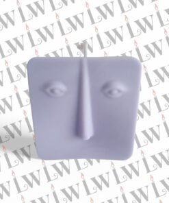 Espelma de cera de soja decorativa model Cara C color lila