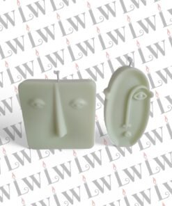 Espelma de cera de soja decorativa model B