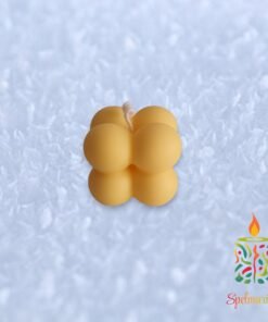 Vela bubble amarilla