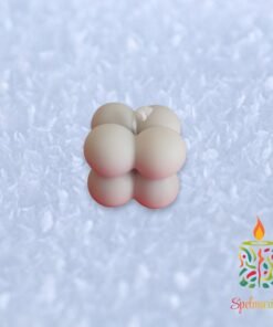 Vela bubble blanco